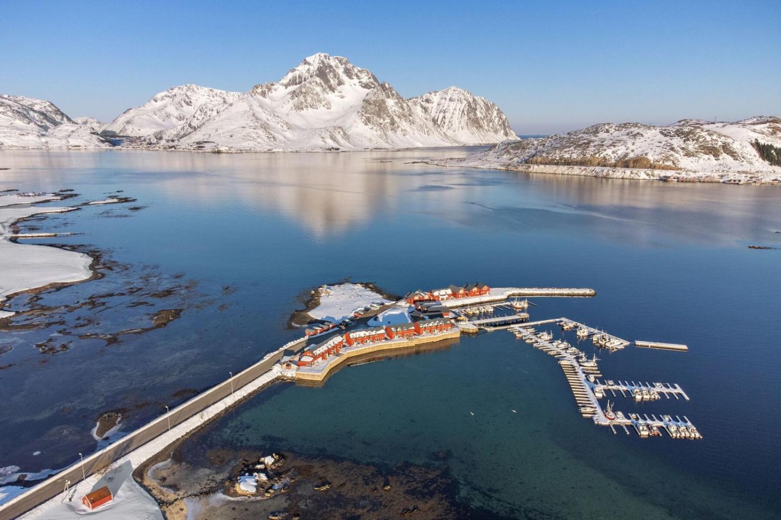 Nappstraumen Seafront Cabin, Lilleeid 68 Gravdal  Zewnętrze zdjęcie