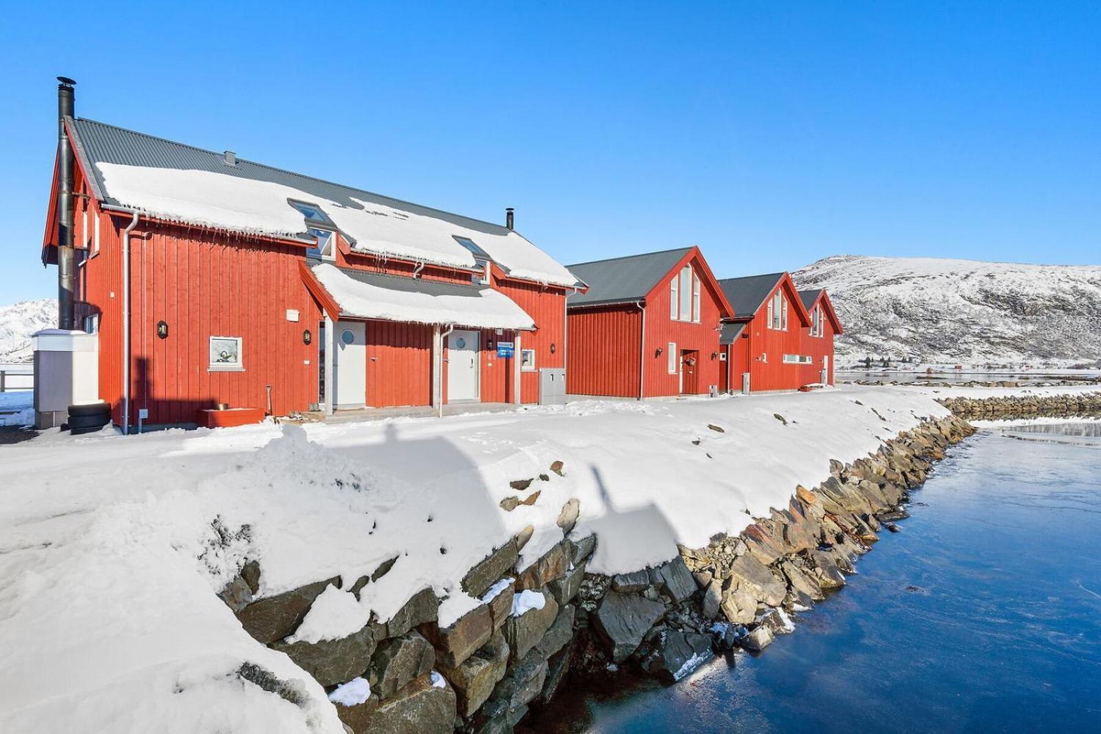 Nappstraumen Seafront Cabin, Lilleeid 68 Gravdal  Zewnętrze zdjęcie