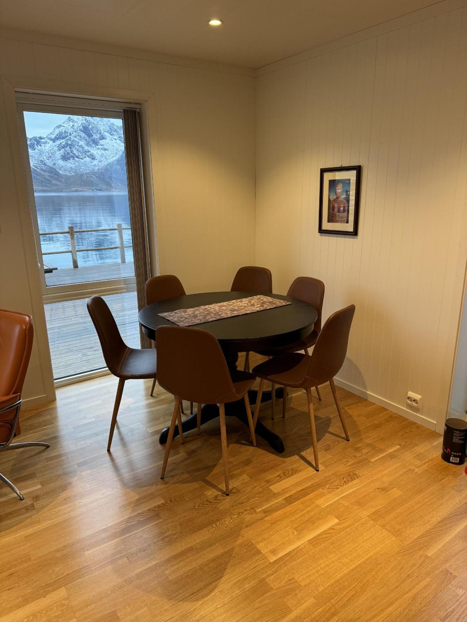 Nappstraumen Seafront Cabin, Lilleeid 68 Gravdal  Zewnętrze zdjęcie